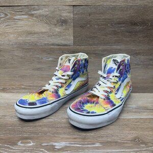 Vans SK8 Hi Tapered Washed Tie Dye Sneakers Women's Size 10.5